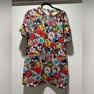 Zara Disney patchwork dress